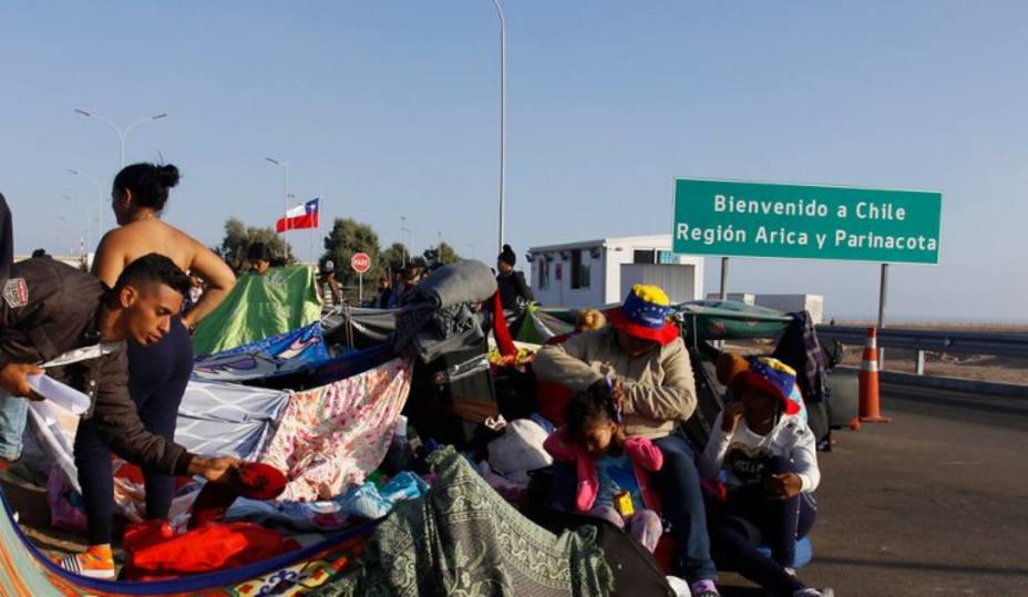 Venezolana perdió a su hijo en gestación en la frontera entre Perú y Chile
