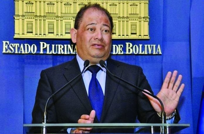 Carlos Romero, ministro de Gobierno de Bolivia