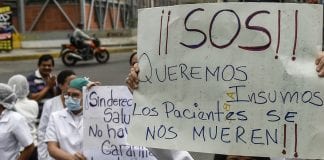 enfermeras venezolanas-profesores-trabajadores de