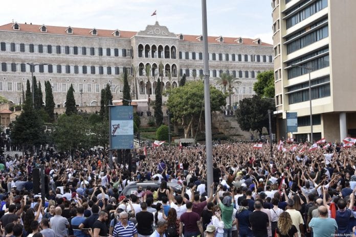 protestas líbano