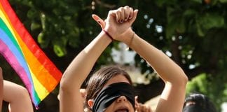 El violador eres tú, protesta de feministas en Caracas