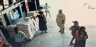 Mujer robo falda en Bolívar