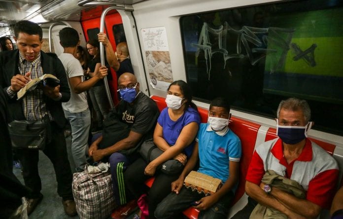 casos covid-19 Metro de Caracas
