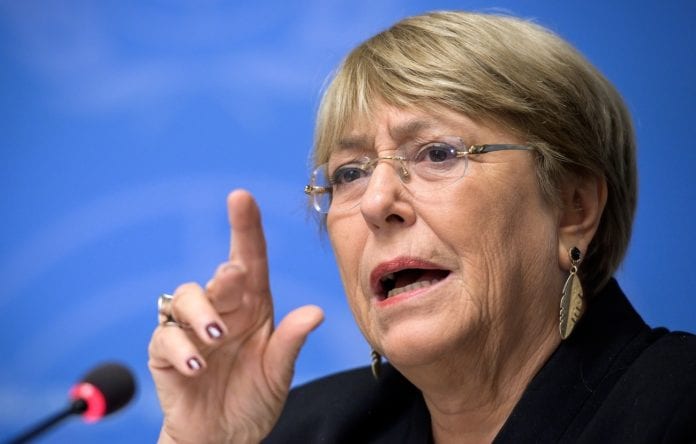 Michelle Bachelet protestas de Cuba