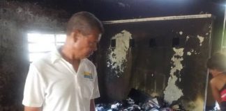 Américo De Grazia denunció que incendiaron vivienda de líder popular
