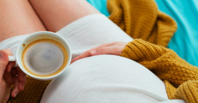 Embarazadas cafeína
