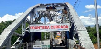venezolanos varados Régimen, Puente Internacional Simón Bolívar