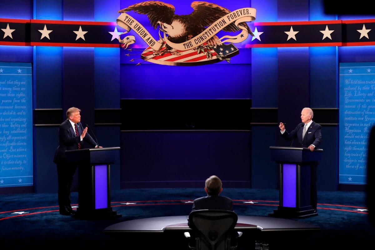 Organización cambiará formato de debates entre Trump y Biden para evitar caos