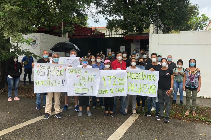 Venezolanos varados en República Domicana