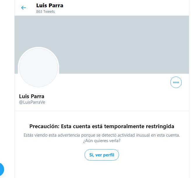 Twitter Luis Parra