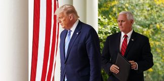 Trump sustituido por Pence en una reunión y suspende sus actos de campaña