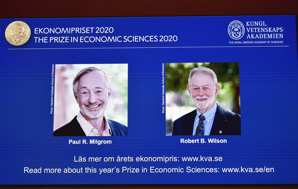 Dos estadounidenses ganan el Premio Nobel de Economía