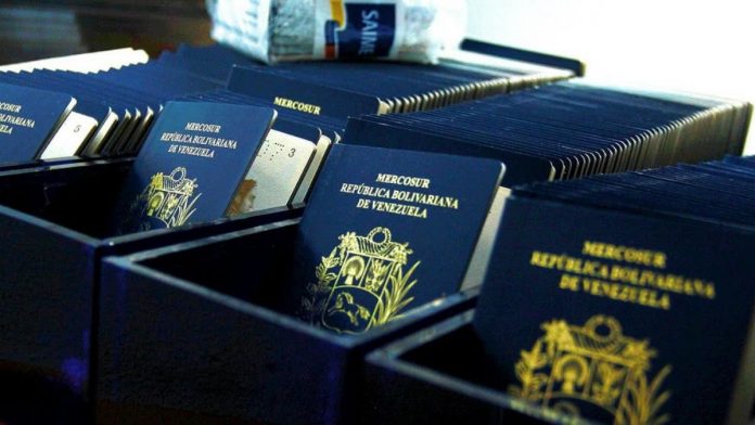 pasaportes venezolanos
