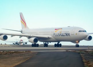 Plus Ultra solo ha operado dos vuelos regulares hacia Venezuela en lo que va de año-España