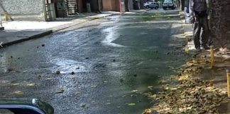 Foro Comunitario alertó un nuevo bote de aguas negras en la avenida principal de Sebucán