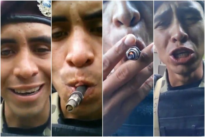 Detuvieron a un sargento en Yaracuy por atentar contra el decoro militar: se grabó fumando presunta marihuana