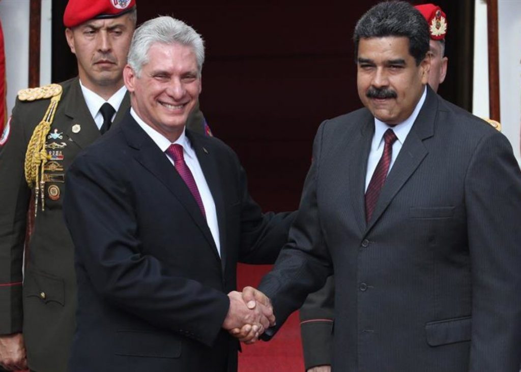 Maduro Díaz Canel