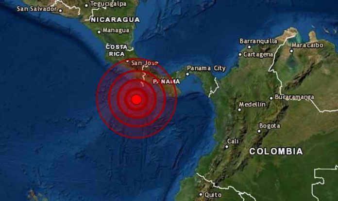 Un fuerte sismo de magnitud 7 en el Pacífico sacude Costa Rica