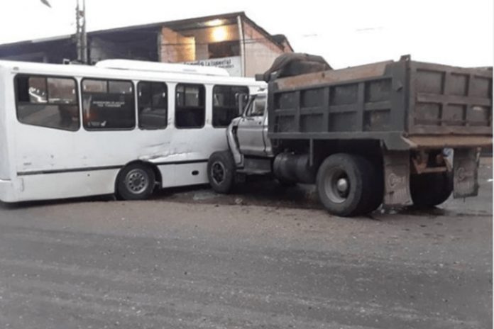 Tronco 5, accidente en Táchira