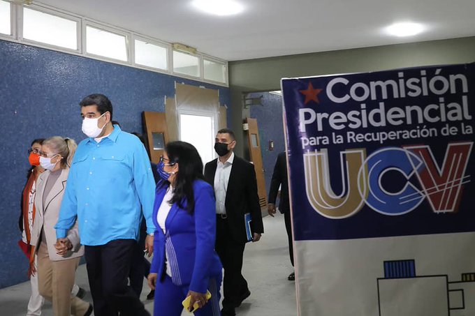 Maduro en la UCV
