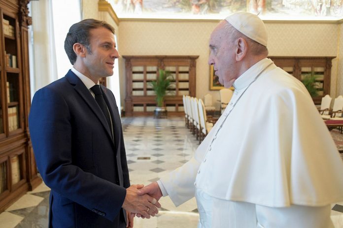 Macron y el Papa