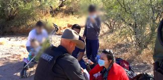 Rescataron a una familia venezolana en el desierto de Arizona
