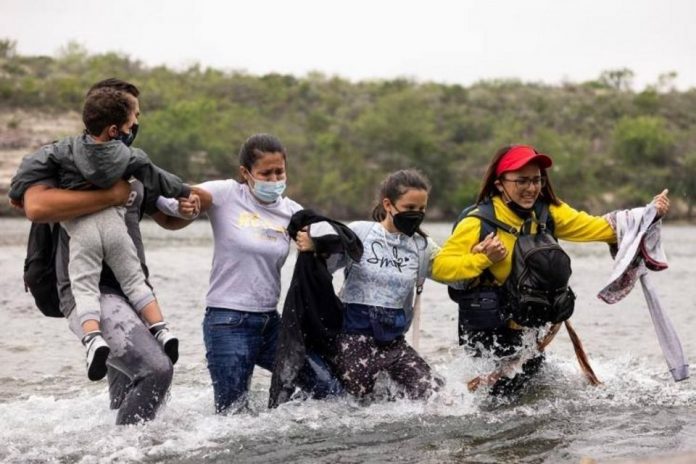 migrantes en el sur de México