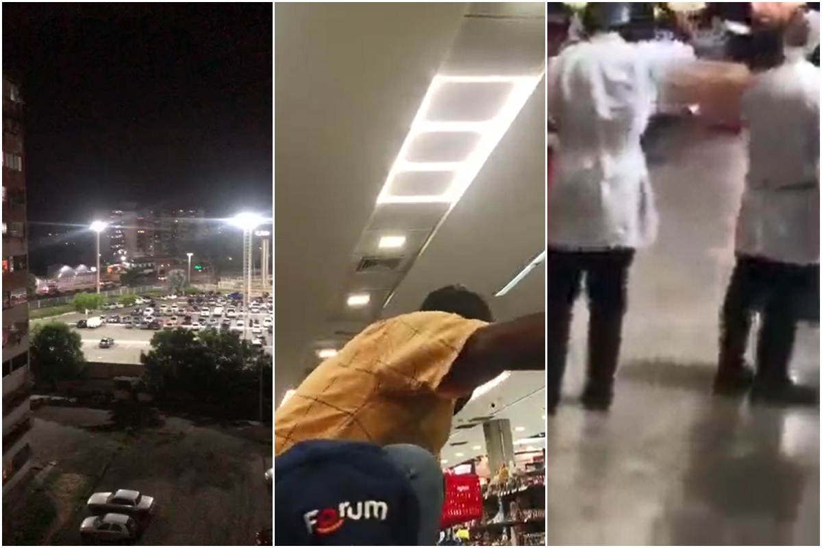 Se registró un tiroteo en las afueras del supermercado Forum de Cagua