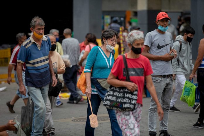 Contagios de Covid-19 en Venezuela