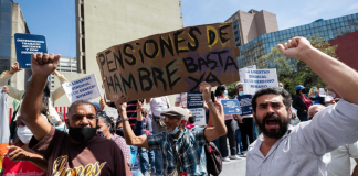 protestas meses Sindicato de la Cancillería, El Nacional
