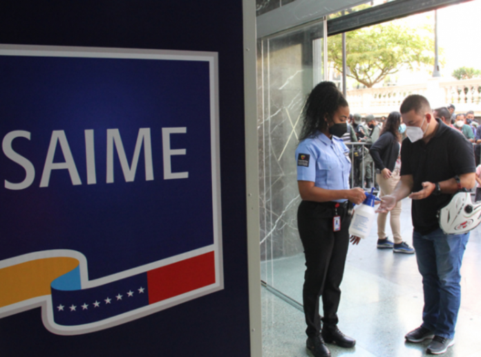 Argentina Exclé asumió el manejo del sistema informático del Saime Saime evalúa retomar horario habitual en sus oficinas a nivel nacional