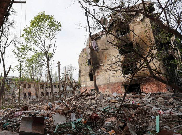 Pista del aeropuerto de Odessa destruida por misiles rusos