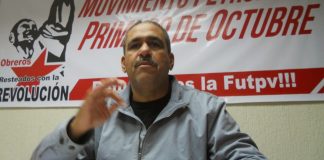 Bajo régimen de presentación excarcelaron al sindicalista Eudis Girot