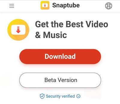 Snaptube - Descargador de videos