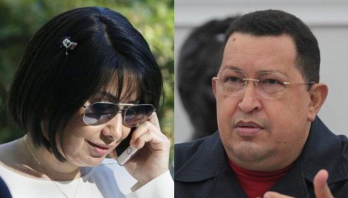 Claudia Díaz / Hugo Chávez