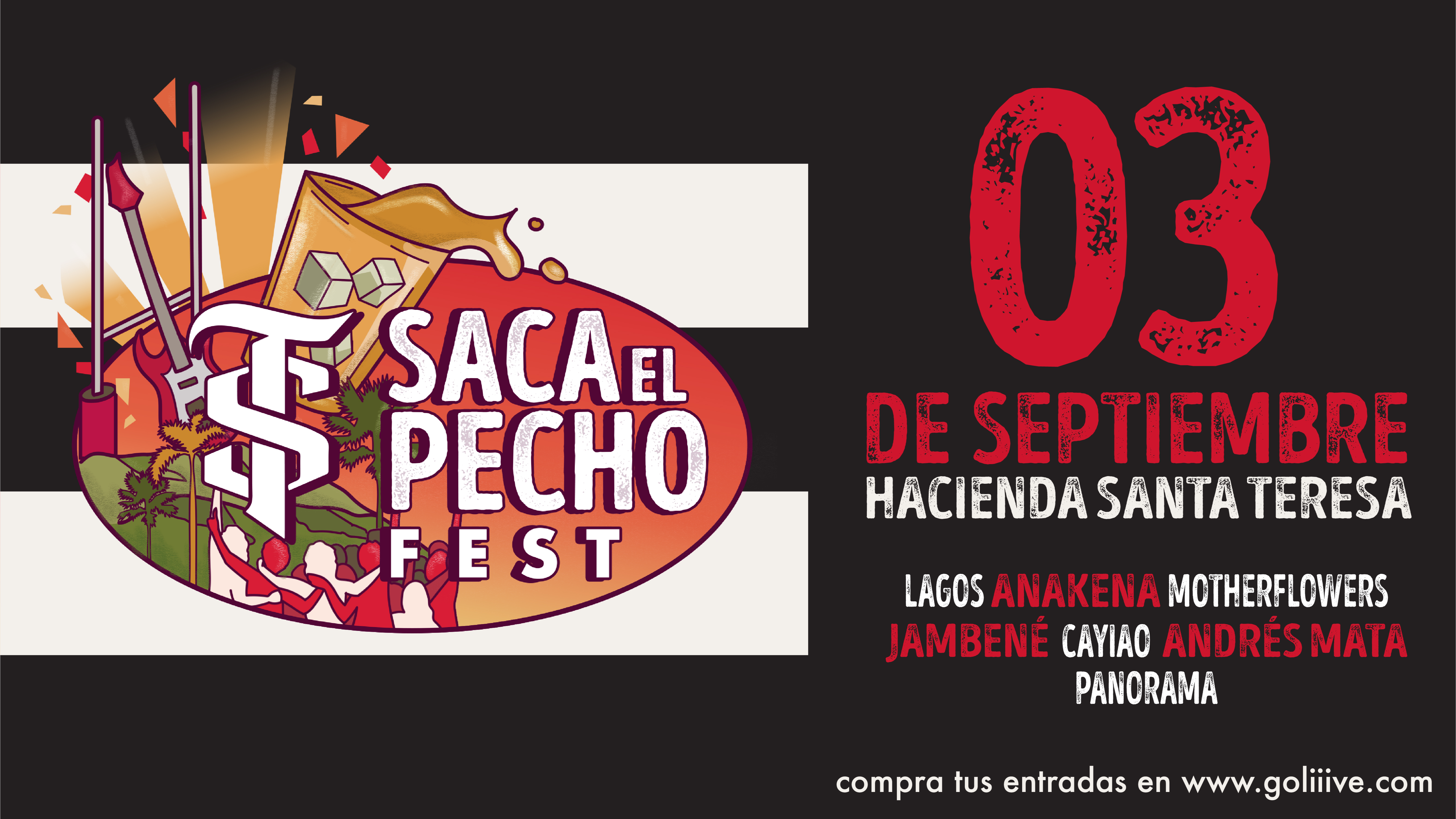 Saca El Pecho Fest - Santa Teresa