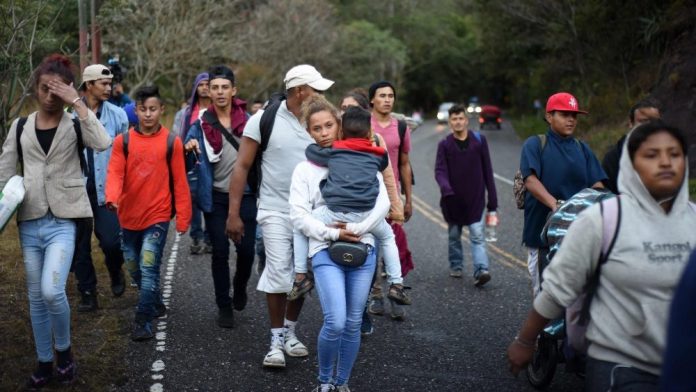 Migrantes venezolanos Honduras
