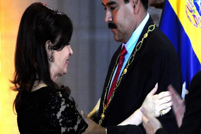 La carta de Maduro a Cristina Kirchner