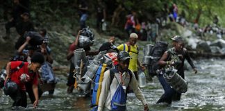 venezolanos migrantes el Darién