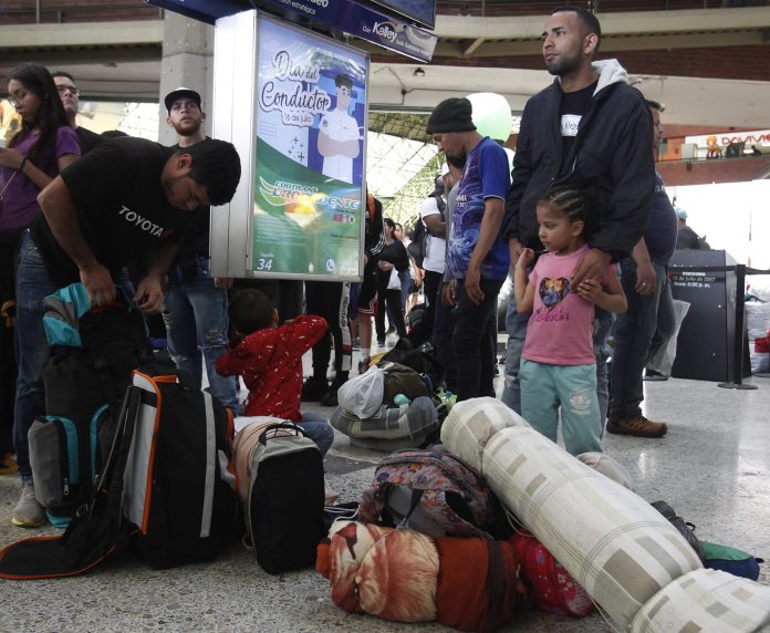 Medellín, estación de tránsito de migrantes venezolanos en ruta hacia Darién